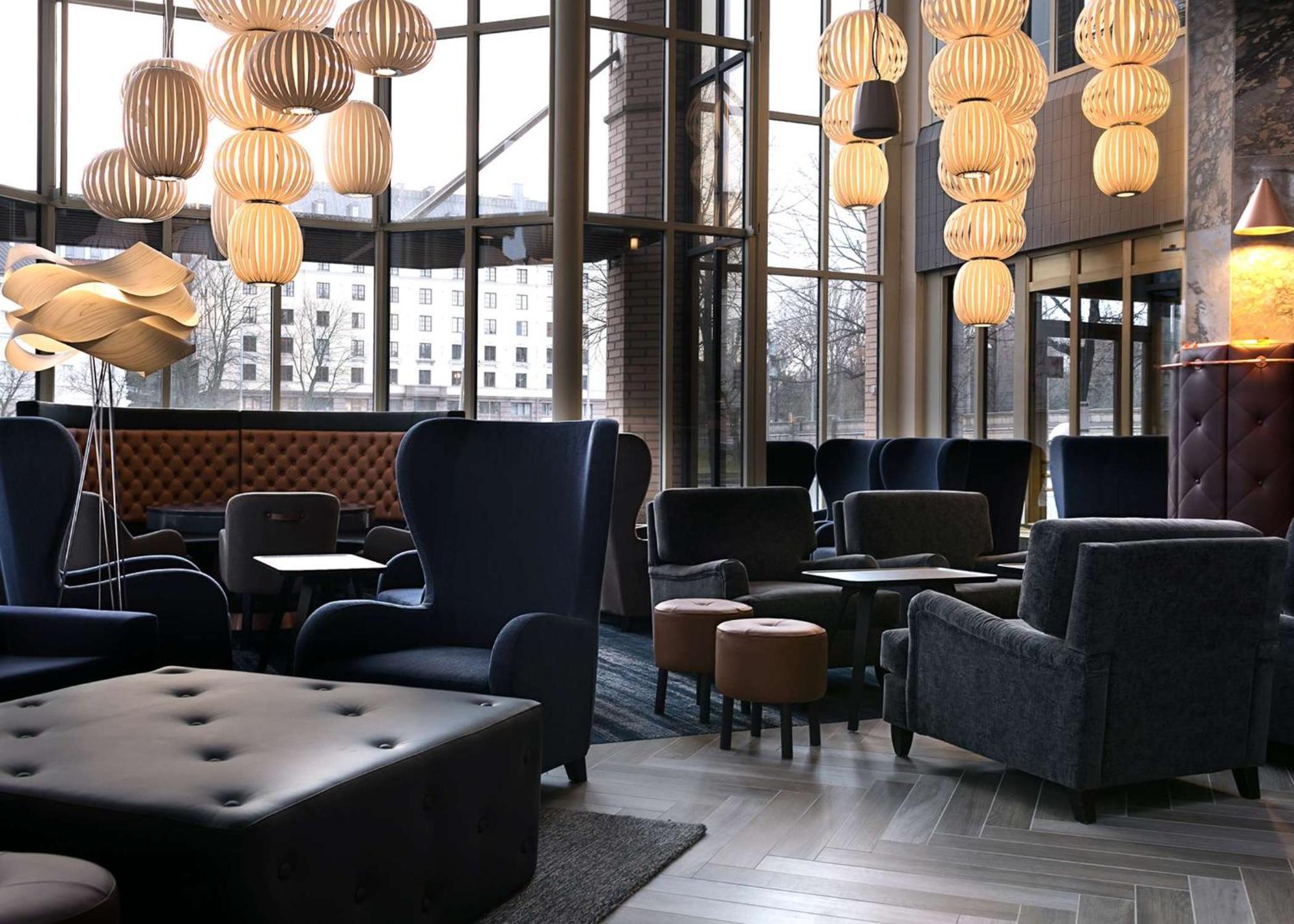 Hilton Helsinki Strand Kültér fotó The interior of the hotel